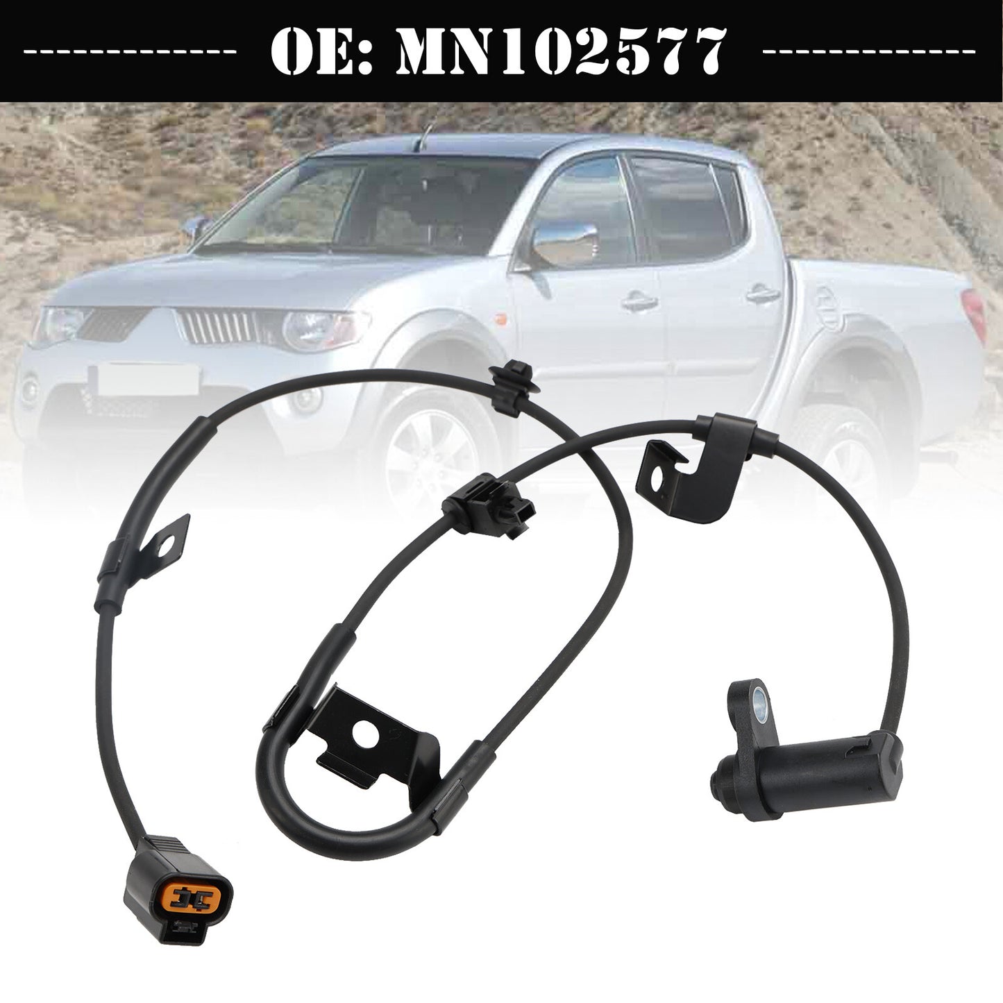 ya 1 8.5.1 ABS Wheel Speed Sensor Rear Left For L200 2.5DID B40 MN102577