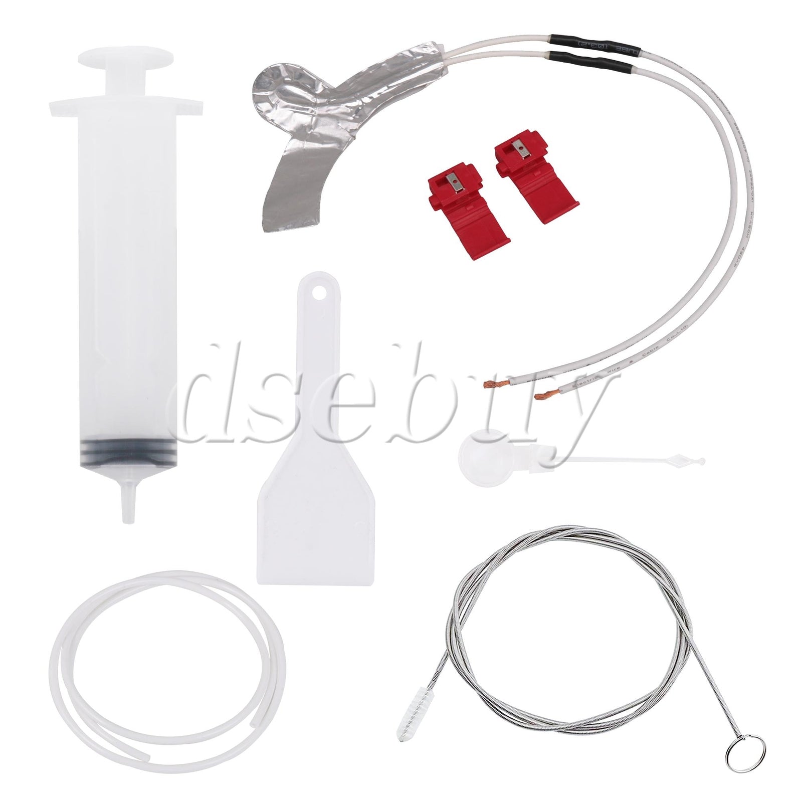 ya 26 idge Dredging Dispenser Water Tube Heater Set Replacement for GE WR49X10173