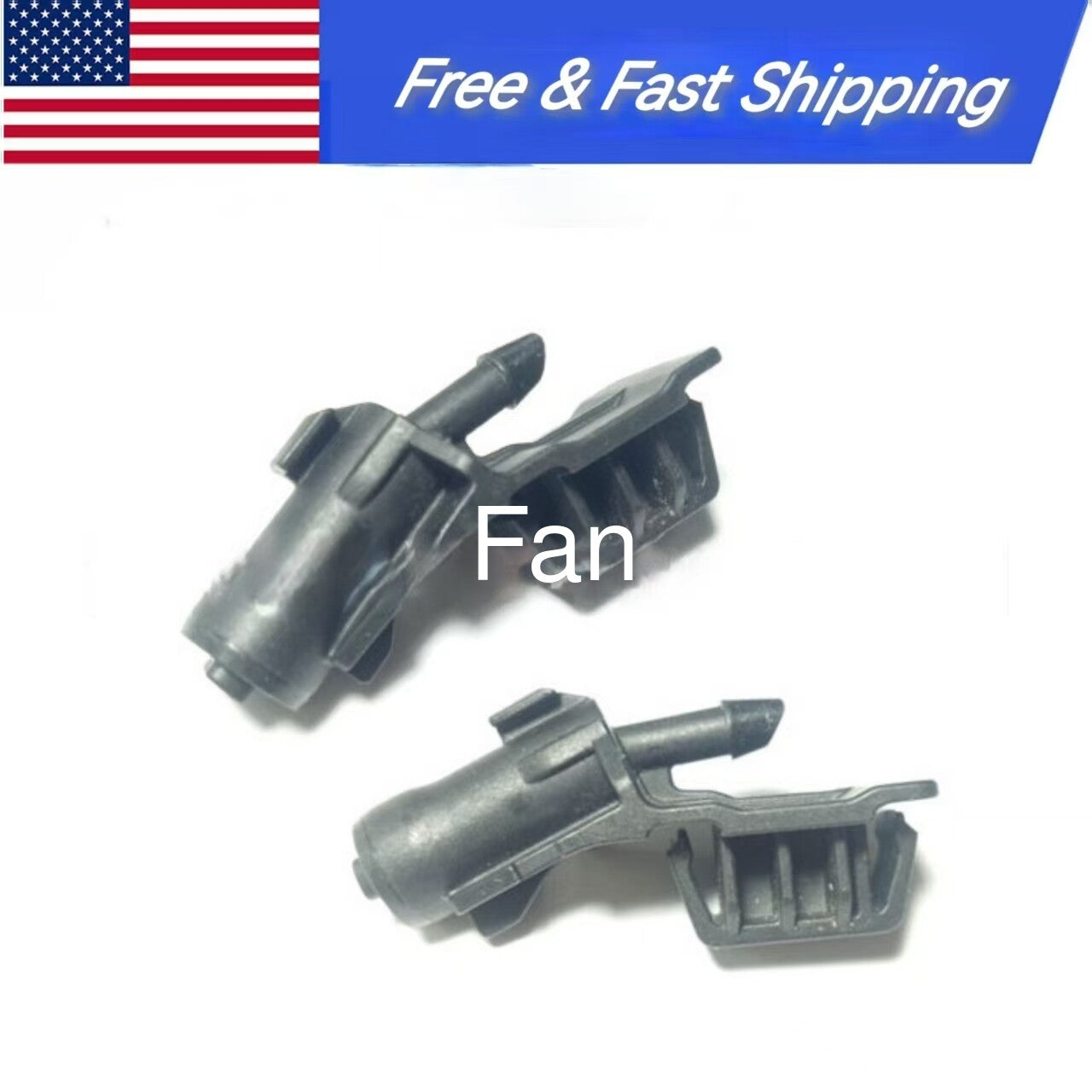 ya 5 8.7 2x Windshield Wiper Washer Nozzle Spray Jet For 10-15 for Chevy GM Camaro 92233791