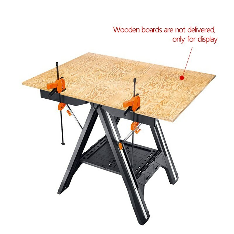 ya 26 WX051 Workbench Multifunctio l Folding Woodworking Table DIY Mobile Workbench
