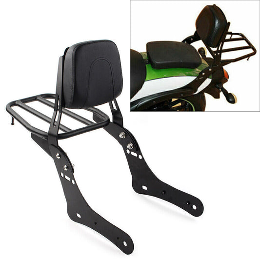 ya 3 6.25.3 Sissy Bar Luggage Rack Backrest Pad for Kawasaki Vulcan S 650 VN650 2015-2023