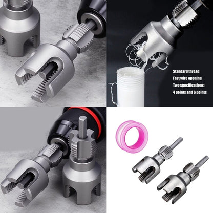 ya 26 Multiple Size Pipes Thread Repair Tool Sturdy Alloy Steel Construction 1/2 3/4