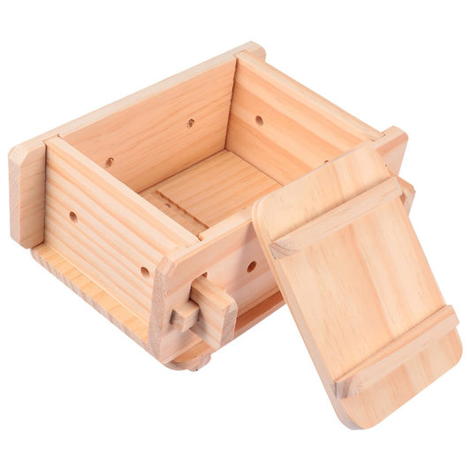 ya 26 1 Set Wooden Tofu Mould Kitchen Homemade Soy Curd Making Tools Tofu Mold