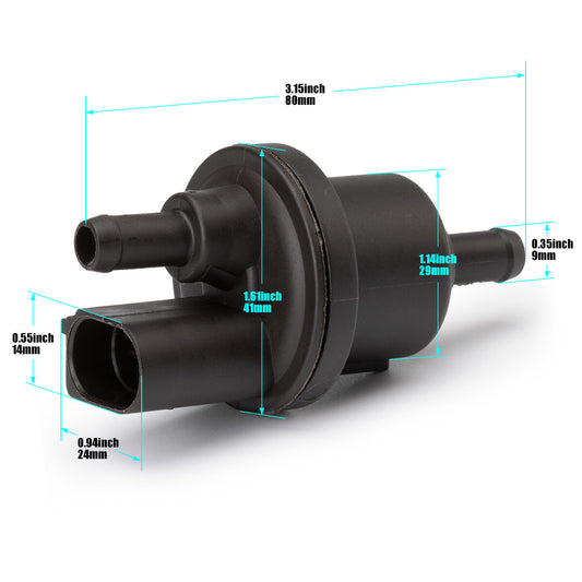 ya 4 6.17.2 0280142345 Ventilation valve for vapour tanks 6QE906517A Suitable for VW for Golf for Audi A4 S4 - 1 piece J723T Suitable for Toyota for 4Runner Tacoma 95-04