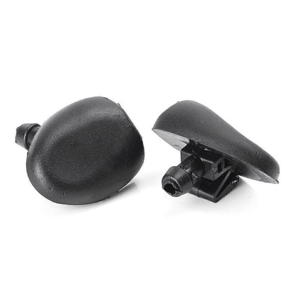 ya 5 8.7 2 Pieces Front Windshield Washer Nozzle Fits for Peugeot 206 for Citroen C2 Black ABS