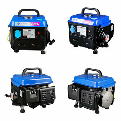 ya 26 New Portable Silent Gasoline Generator Camping Inverter Generator Set 650W 220V