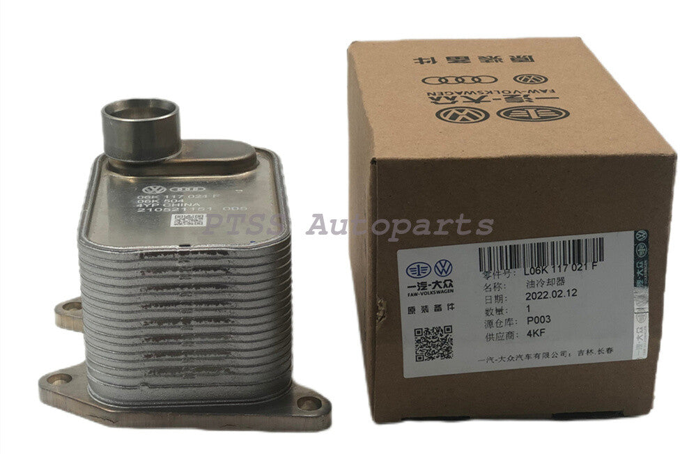 ya 5 6.15 06K117021G OE Engine Oil Cooler for VW Beetle for JETTA for Passat 1.8T 2.0T 2014-2023