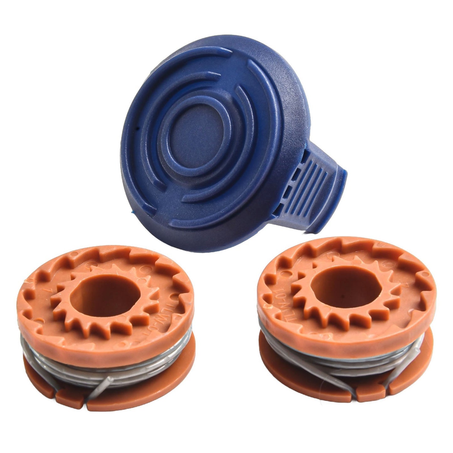 ya 17 Spools Garden Tool Parts Grass Trimmer Hand-winding For BAUKER CGT18LW