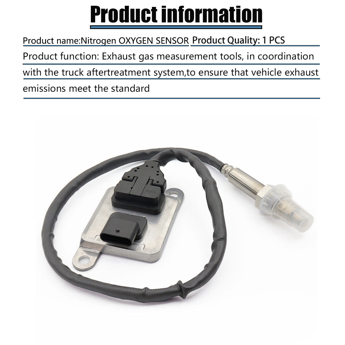 ya 1 8.5.2 Nitrogen Oxide Nox Sensor For FUSO ME230283 5WK96680C 5WK9 6680C