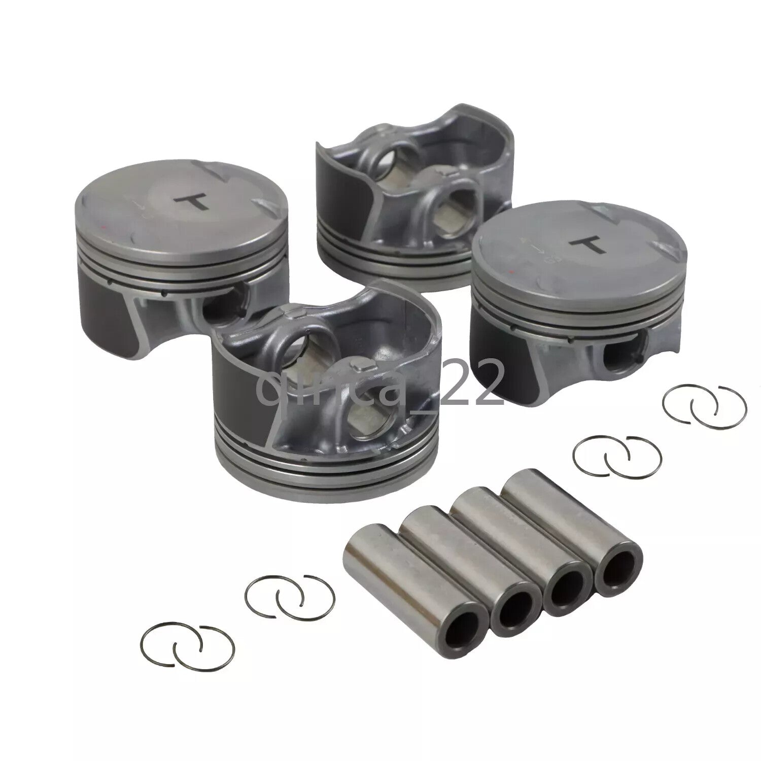 ya 3 6.25.2 4-Piece G4KH Engine Piston Ring Set for Hyundai for Elantra 11-20 for Kia 23410-2G401