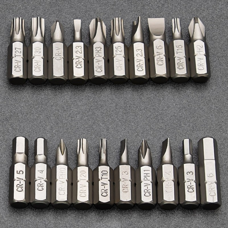 ya 26 Comprehensive 20Piece Ratchets Screwdriver Kit for Easy Furniture Assembly