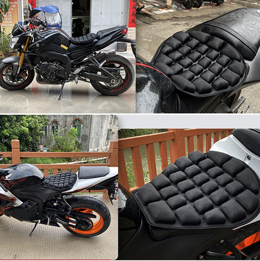 ya 1 7.8 Motorcycle Comfort Gel for SEAT Cushion Pillow Pad Cover Relief Motorbike Universal