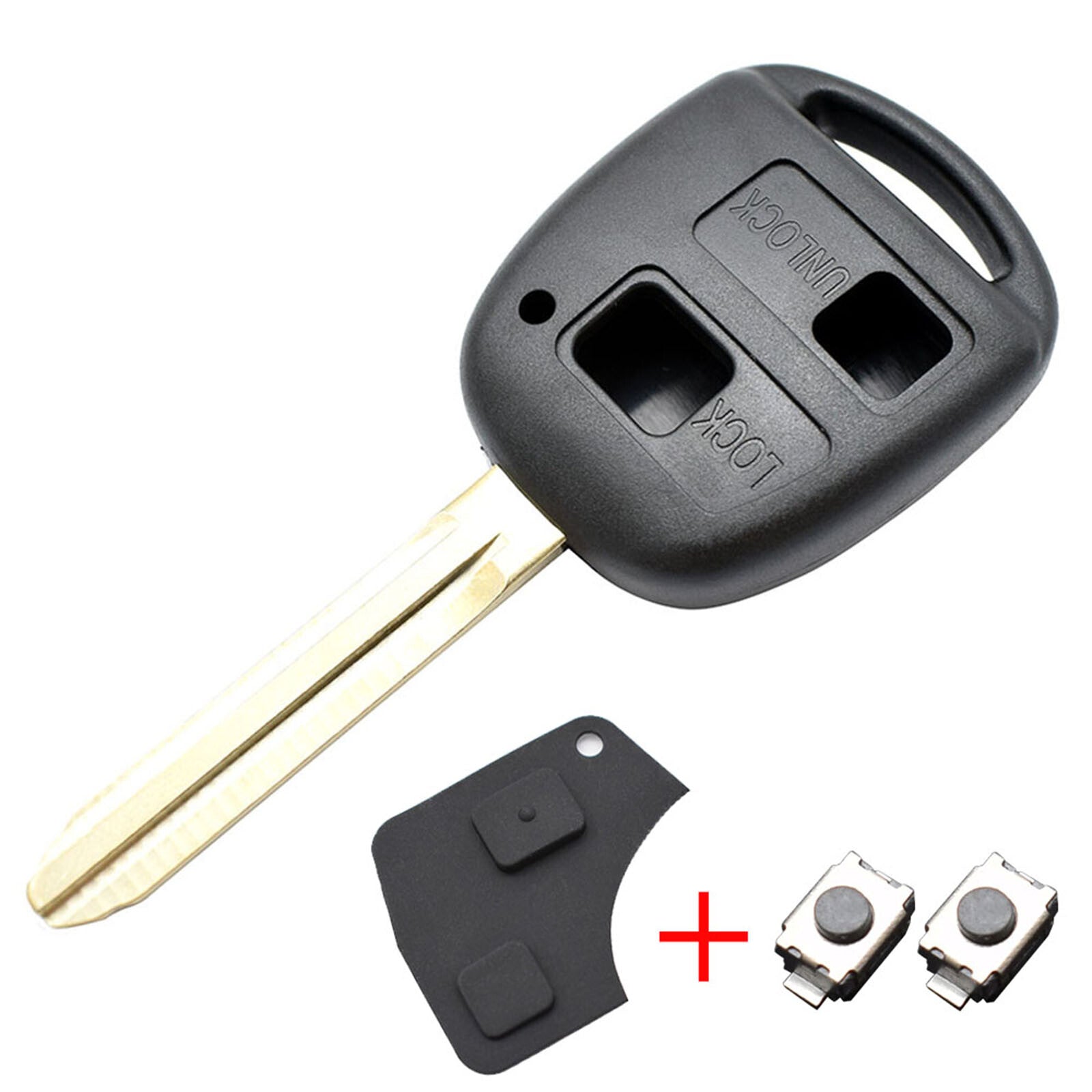 ya 5 8.7 Key Shell for Toyota Yaris Prado Tarago for Camry for COROLLA Key Remote Fob Case Cover