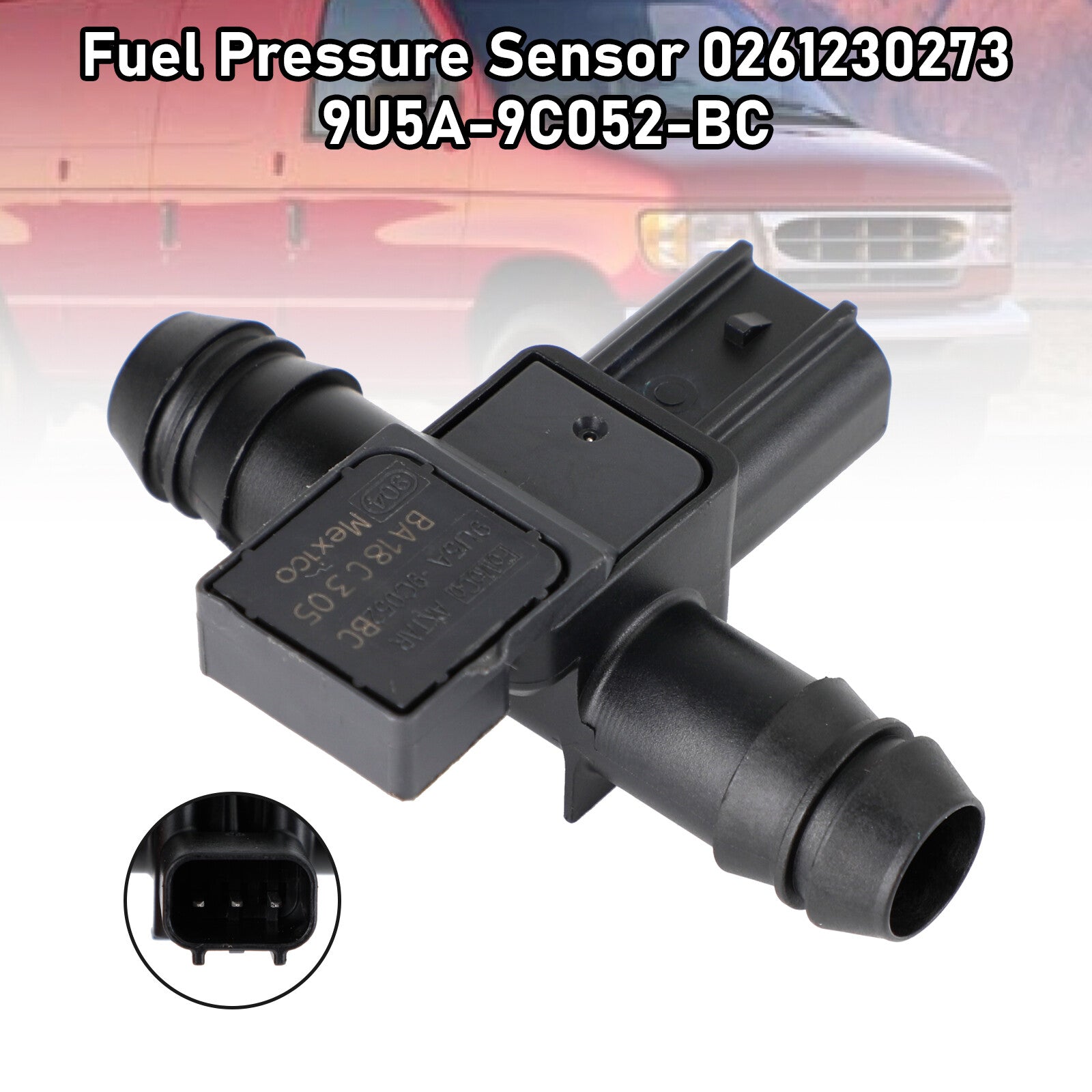 ya 1 8.5.1 Fuel Pressure Sensor 0261230273 9U5A-9C052-BC For Escape Explorer E