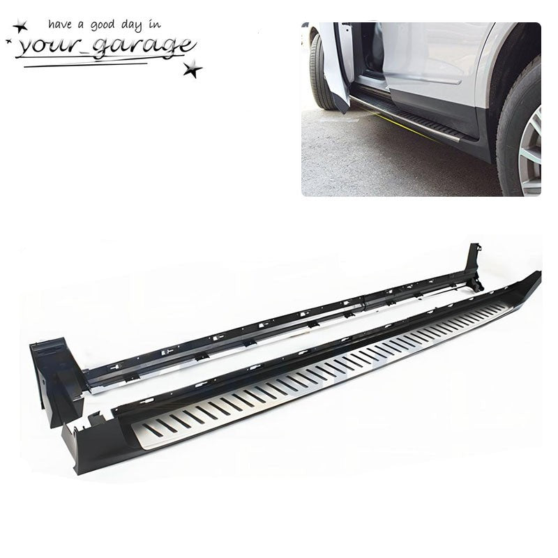 ya 1 7.8 for Cadillac XT5 2017-21 Side Steps Running Boards Nerf Step Bars Aluminum 2PCS