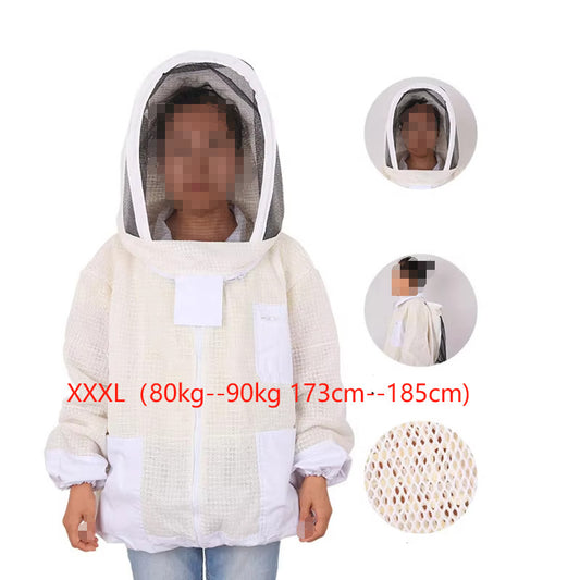 Beekeeping Suit For Bee Keeper Jacket Three-Layer Air Cotton Breathable 3xl