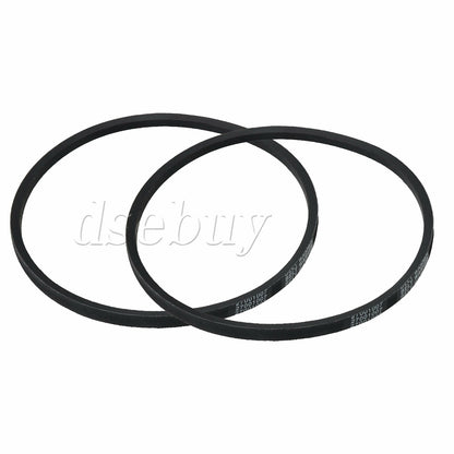 ya 26 2Pieces Rubber Washer Drive Belt Replacement Part 27001007 12x8mm Black