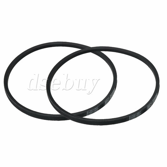 ya 26 2Pieces Rubber Washer Drive Belt Replacement Part 27001007 12x8mm Black