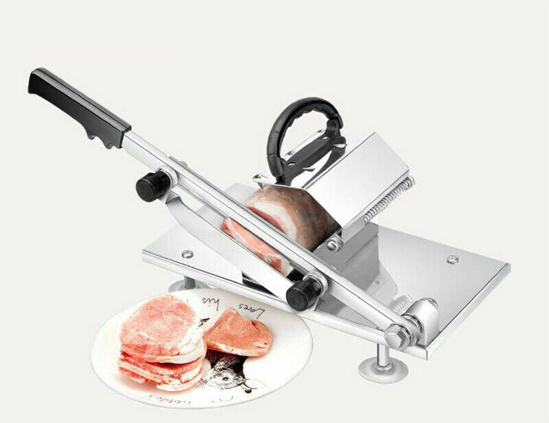 3-11mm Manual Stainless Steel Meat Slicer Frozen Meat Planing Cutting Machine