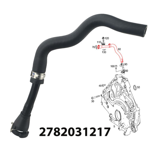 ya 12 5.22.2 Premium Fit Timing Case Vent Pipe Hose for Mercedes SL550 GLS550 CL550