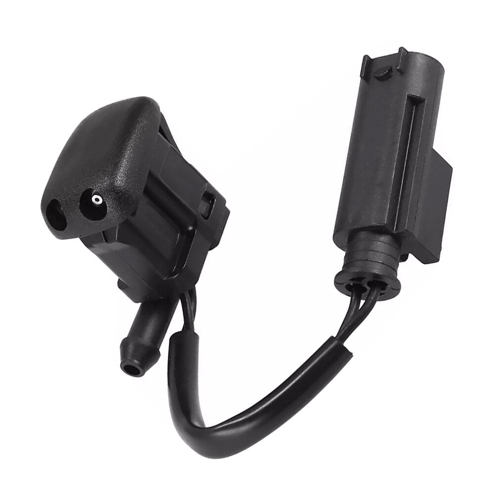ya 13 For 525i 528i 530i 540i 1997-2003 Windshield Wiper Water Jet Washer Nozzle Black