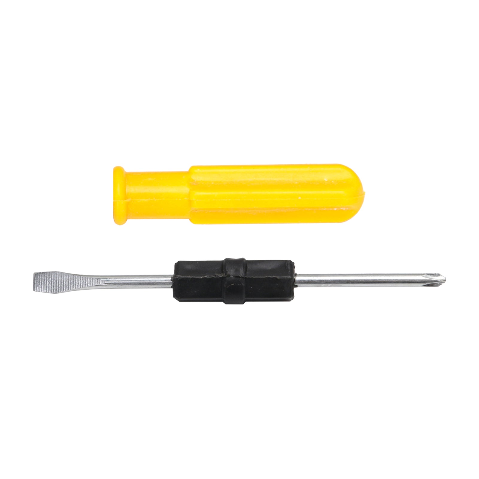 ya 26 25PCS Cross  Slotted Detachable Screwdriver for Office Equipment Yellow