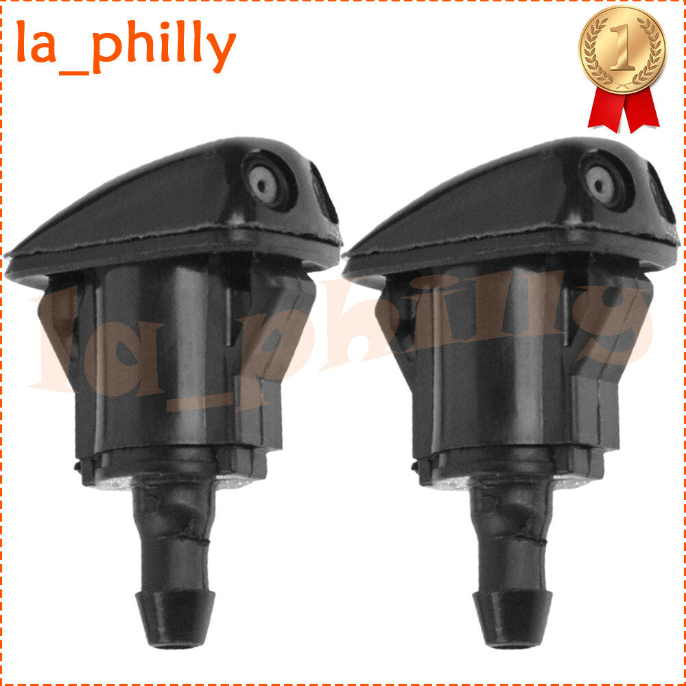 ya 13 2X Front Windshield Washer Nozzle Jet For 2001-02 for Toyota Sequoia Tundra 2000-06