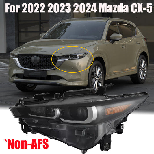 ya 11 10.28 Full LED Non-AFS Left Driver Side Headlight Lamp For 2022 2023 2024 for Maz