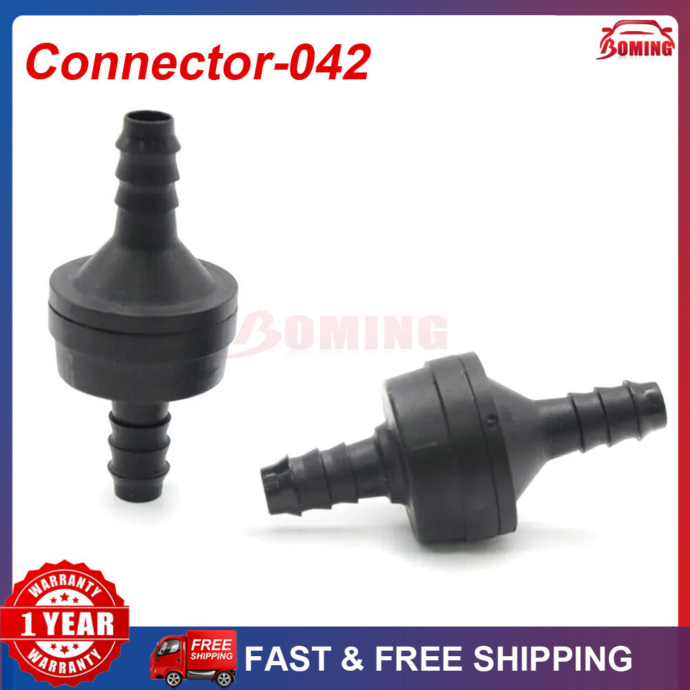 ya 5 8.7 Automotive 2 Pack ID6 8x6 180¡ã Fuel Line Hose Quick Release Female Connector
