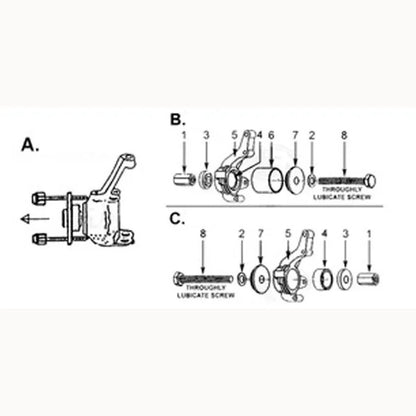ya 14 20pcs Car Air Conditioning Repair Compressor Clutch ing Disassembly Tool