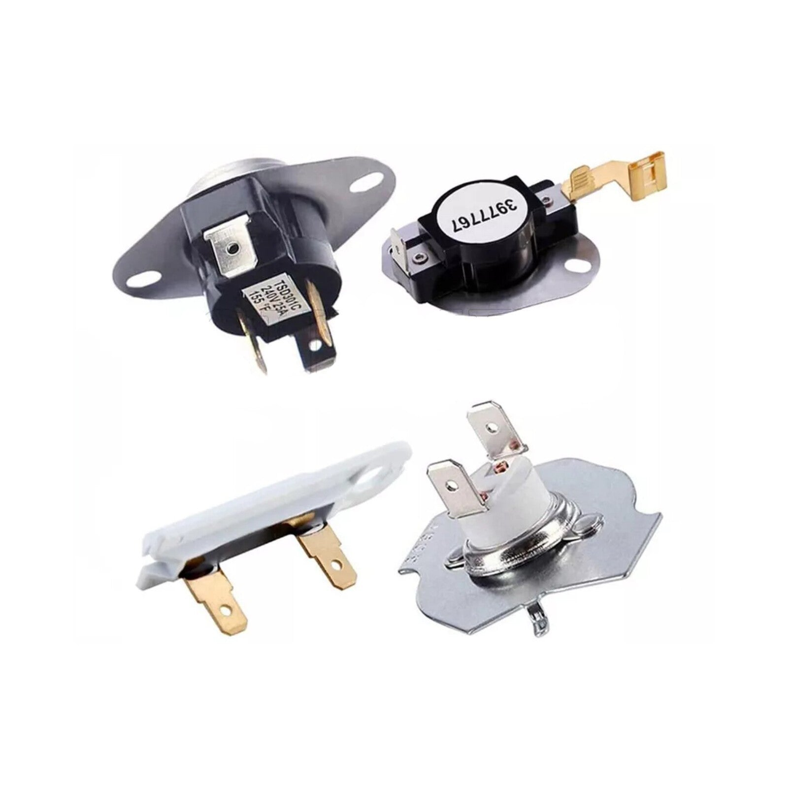 ya 26 For 3387134 Dryer Thermostat 3977393,3392519,3977767 Thermal Fuse Kit