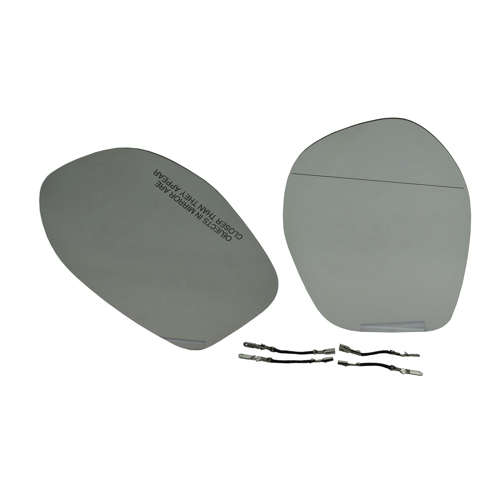 ya 1 8.5.2 Driver and Passenger Side Heated Mirror Glass Pair Fits 2014 - 2017 for Honda Odyssey 