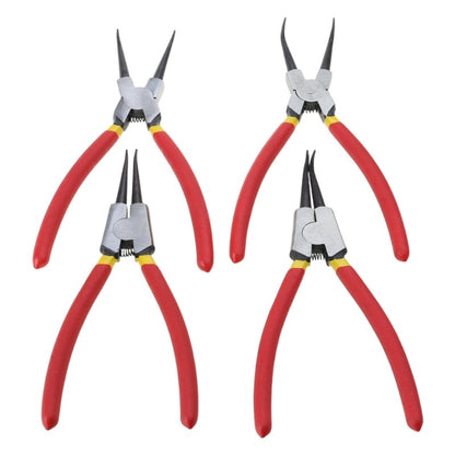 ya 25 4Pcs Circlip Pliers Needle Nose Pliers Retaining Rings Pliers for Removing
