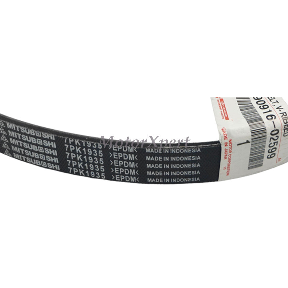 ya 1 7.1 OE MITSUBOSHI Serpentine Belt 90916-02599 for Toyota Camry for RAV4 2.4L 02-06