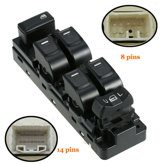 ya 1 8.5.2 Left Master Power Window Door Switch for 2004-2012 Colorado for GMC for Canyon
