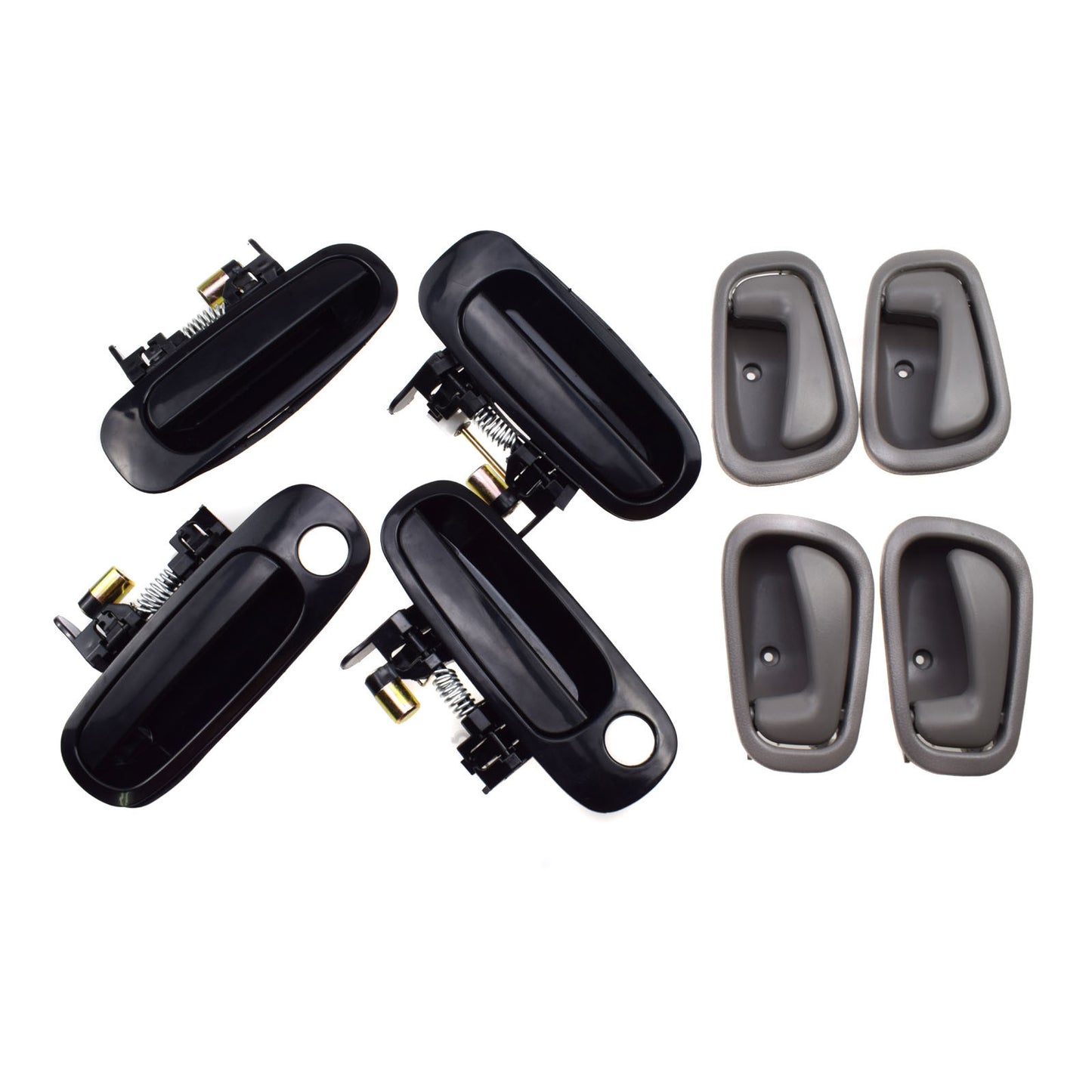 ya 5 8.7 Front and rear left and right exterior interior door handles for Toyota for Corolla 98-02 8 pieces 