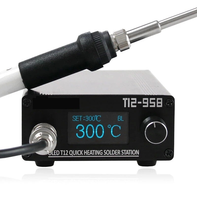 T12-958 Mini Intelligent Constant Temperature Soldering Station STM32