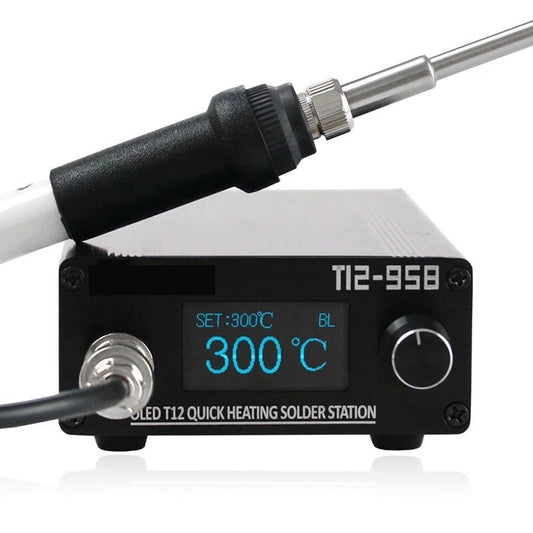 T12-958 Mini Intelligent Constant Temperature Soldering Station STM32