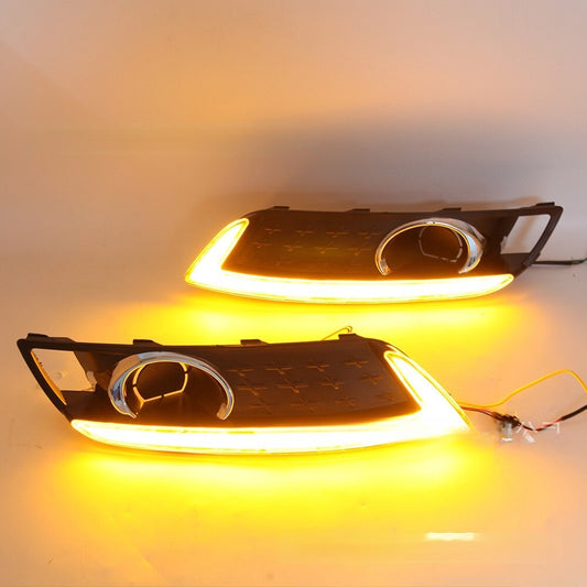 ya 1 8.5.1 LED front bumper fog lights suitable for modern Venue 2018-2022 daytime running lights