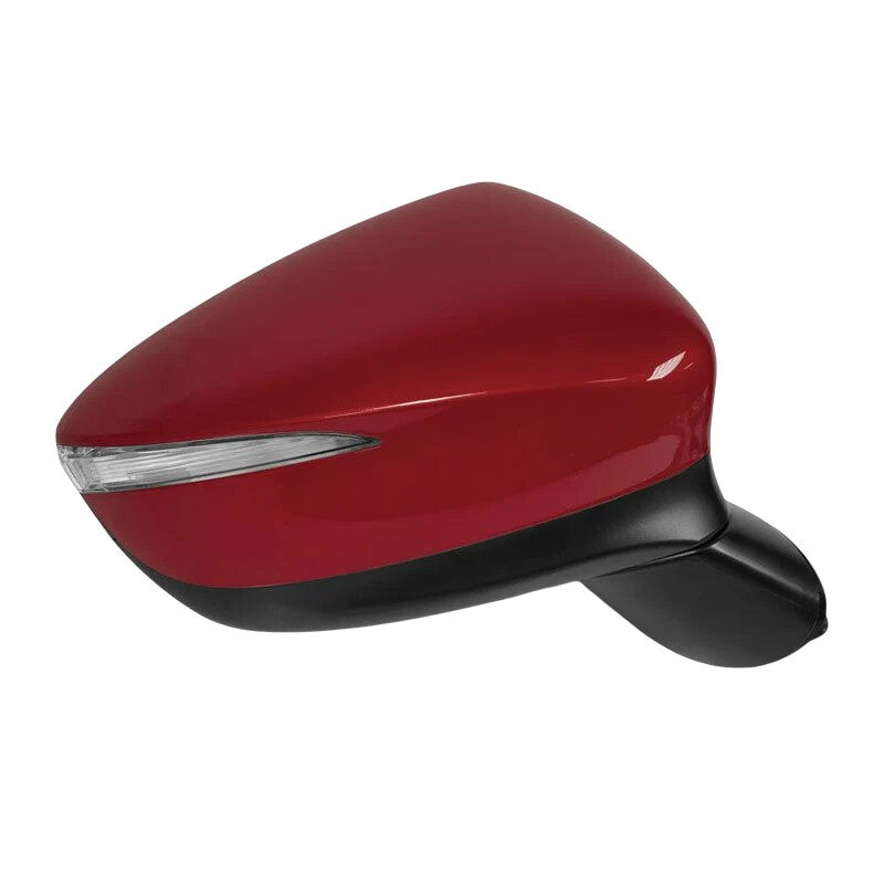 ya 5 8.7 for Mazda for CX-5 CX5 2015-2016 Right Red Power Heated Turn Signal Lamp Mirror