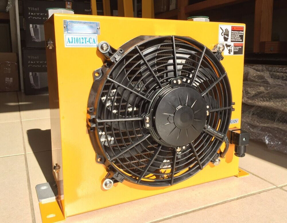 AH1012T AH1012T-CA NEW HYDRAULIC OIL COOLER 100L/min DC12V/AC110/AC220V/AC380V