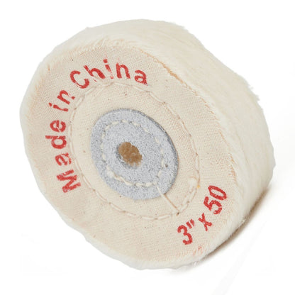 ya 17 3'' Cloth Buffing Polishing Wheel Buffer Polish Jewelry Grinder Pad Handcraft