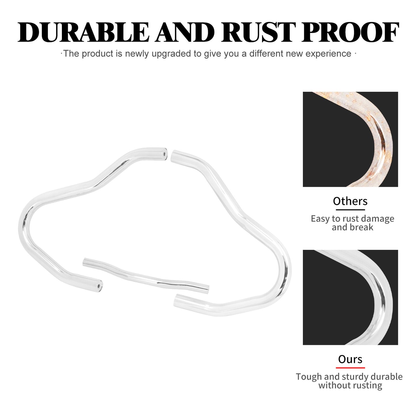 ya 5 8.7 Chrome Highway Engine Guard Crash Bars Bumper Protection for BMW R18 B 2020-2023