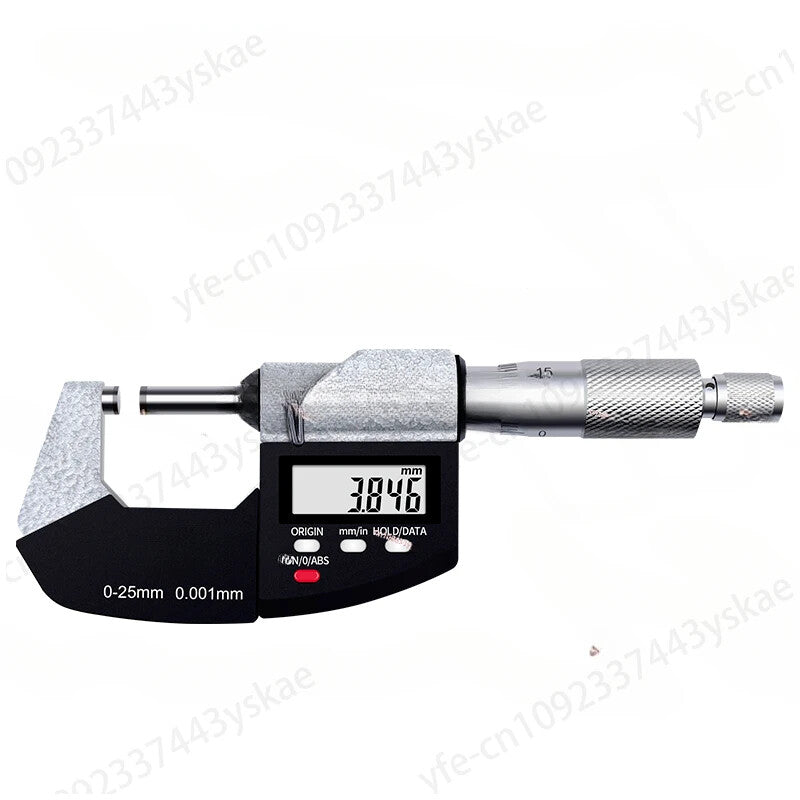 ya 26 8.1 Digital Outside Micrometer 0-25mm High Accuracy 0.001 Spiral Micrometera