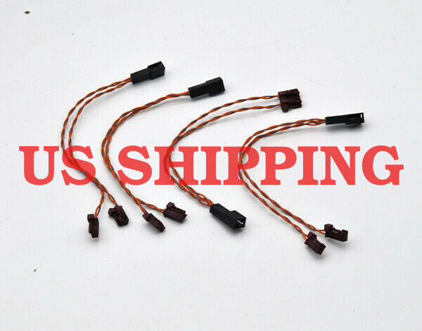 ya 5 8.7 4x door tweeter speaker y adaptor cable splitter for Mercedes C E W205 W213 GLC