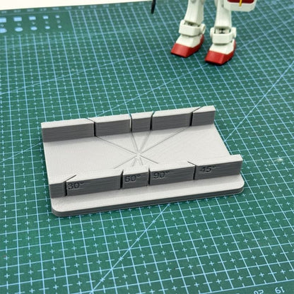 ya 14 Professio l Model Maker Tool Angled Cutter Guide For Pise Materials Trimming