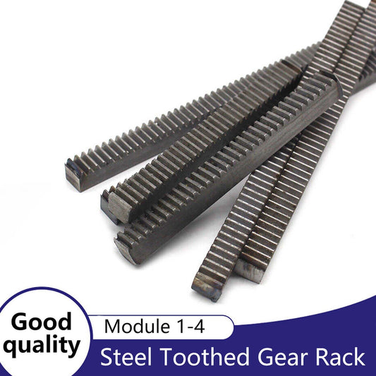 Steel Toothed Gear Rack & Pinion, 1-4 Module CNC Plasma Router Reduction Kit