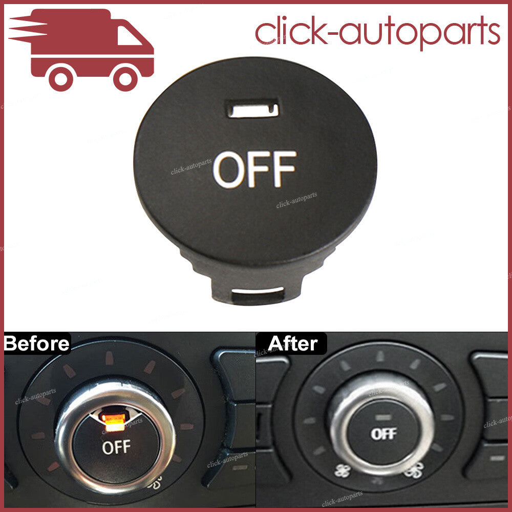 ya 13 for BMW E60 E61 E63 E64 5 6 Series M5 M6 Central A/C OFF Switch Button Cover