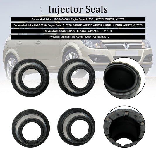 ya 1 8.5.2 4pcs Fuel Diesel Injector Upper Seal for Vauxhall Astra H/J for Corsa D Mokka 1.7