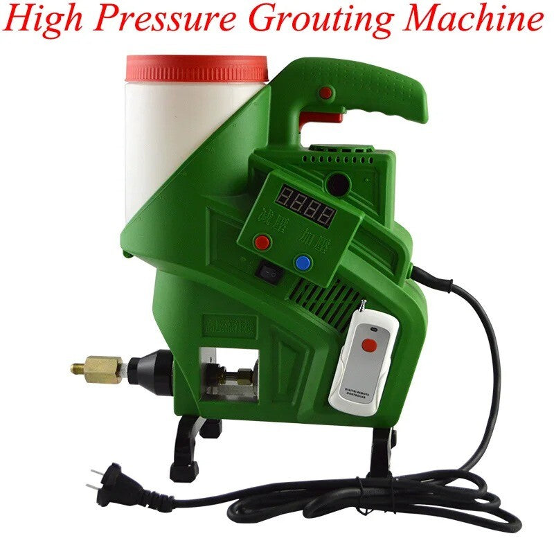 ya 26 High Pressure Grouting Machine Waterproof Grouting Pump Mending Leakage 220V